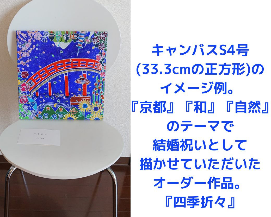 オーダー絵画の説明&ご予約者さまの決済ページ