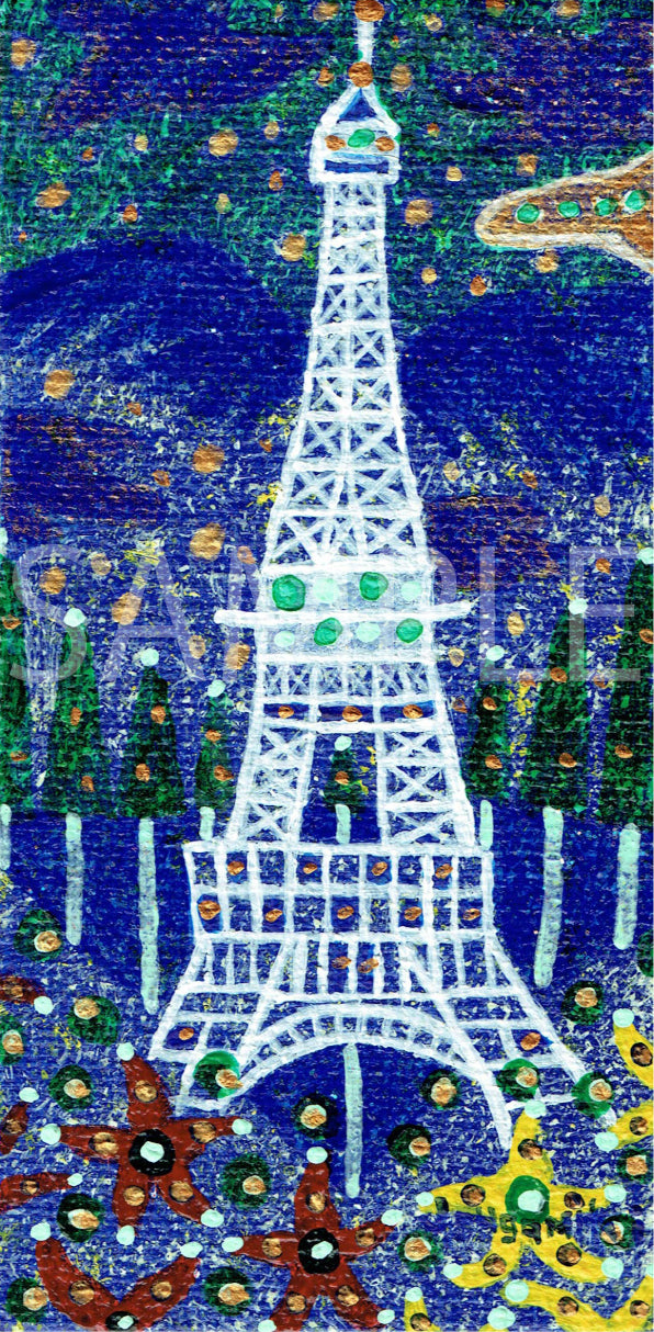 エッフェル塔(発送は日本国内のみ):Eiffel Tower(Shipping is within Japan only)